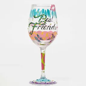 LOLITA WINE GLASS BEST FRIENDS