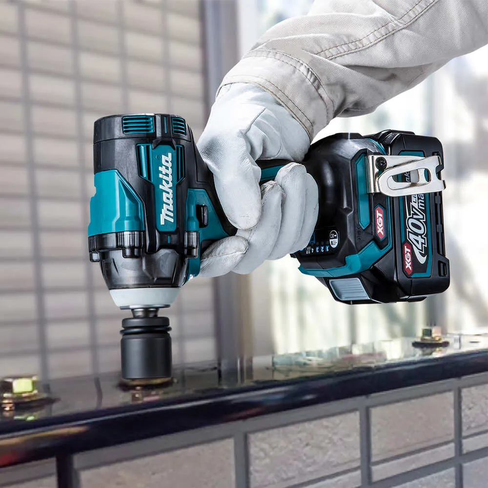 Makita TW004GM201 40V Max 4.0Ah 1/2" Cordless Brushless Impact Wrench Kit