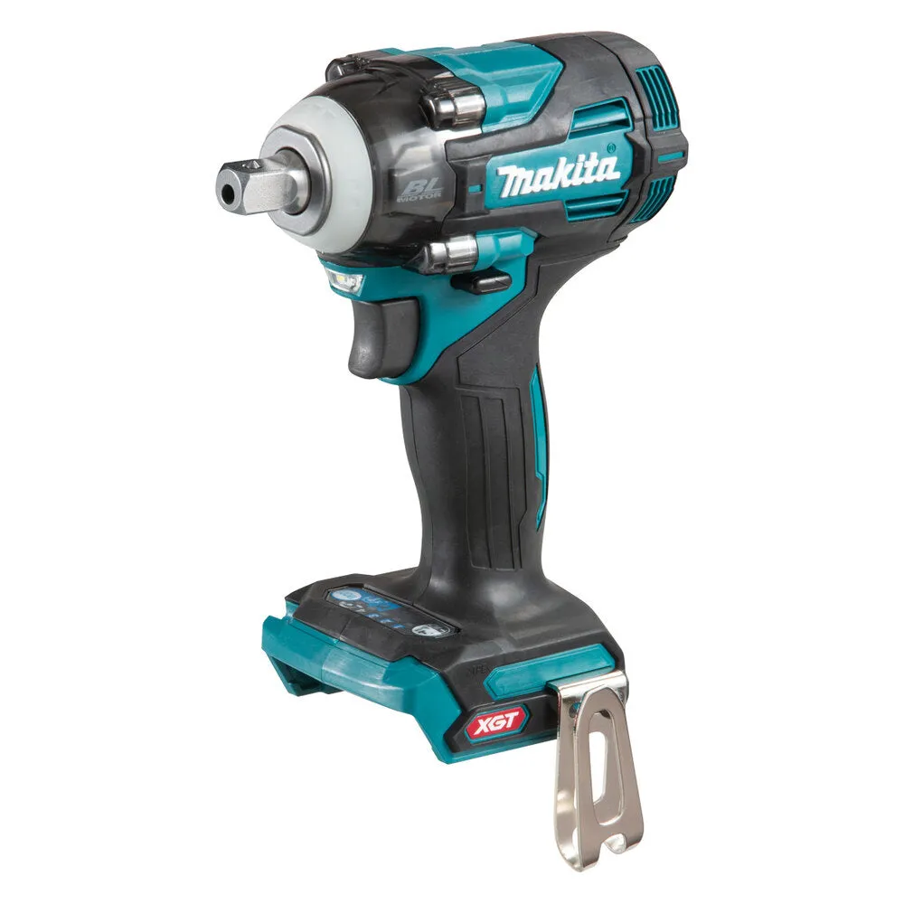 Makita TW005GM202 40V Max 4.0Ah 1/2" Cordless Brushless Pin Detent Impact Wrench Kit