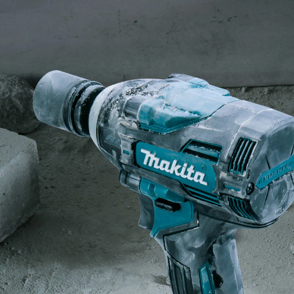 Makita TW005GM202 40V Max 4.0Ah 1/2" Cordless Brushless Pin Detent Impact Wrench Kit