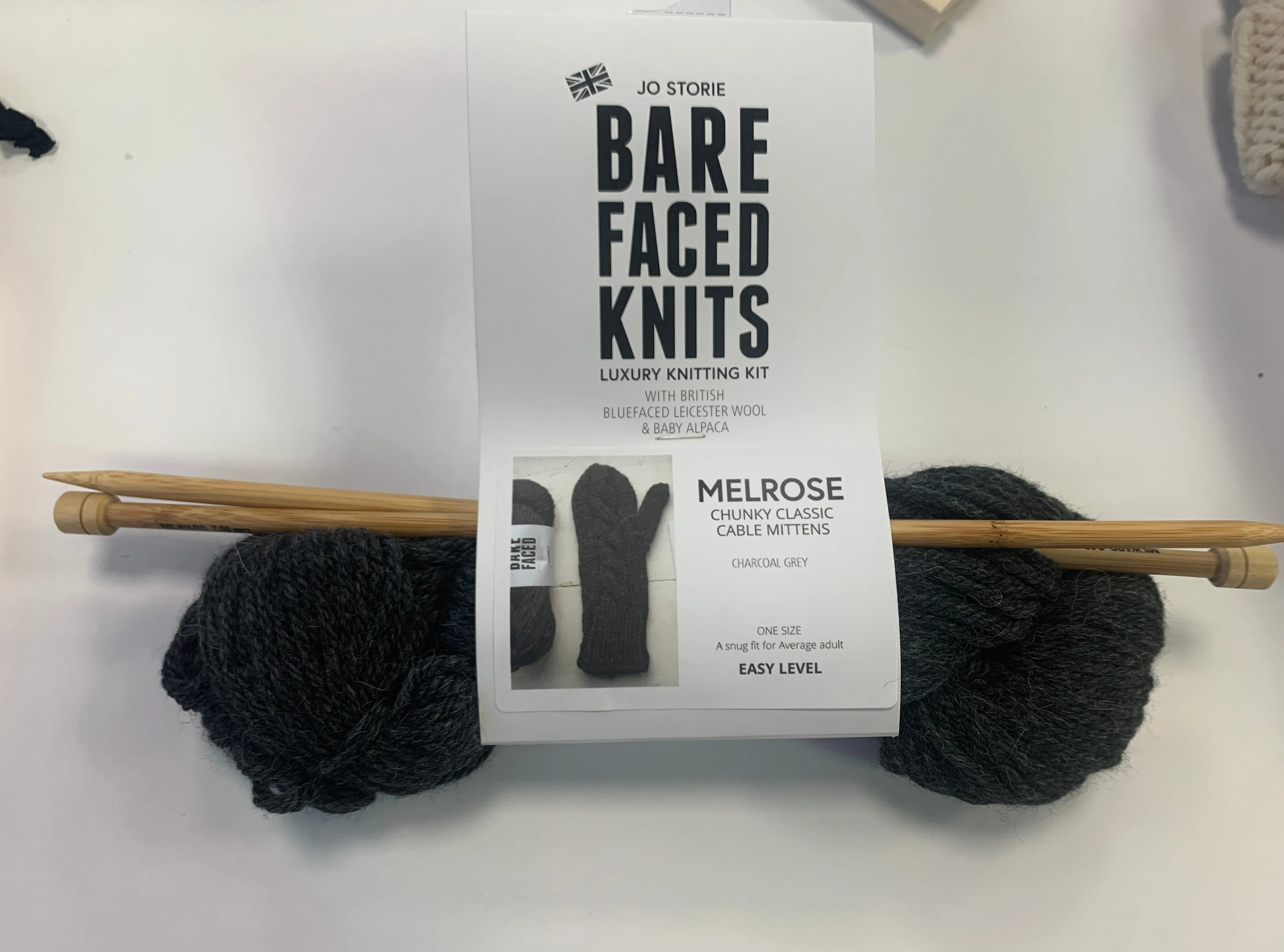 Melrose Mittens  - Mini  Knit Kit