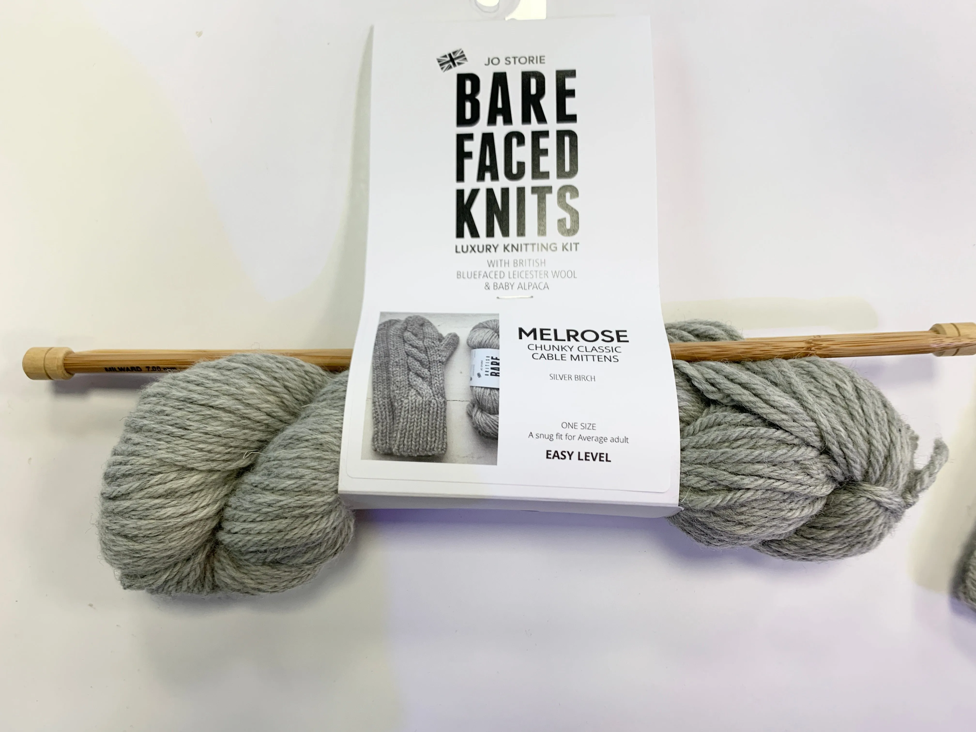 Melrose Mittens  - Mini  Knit Kit