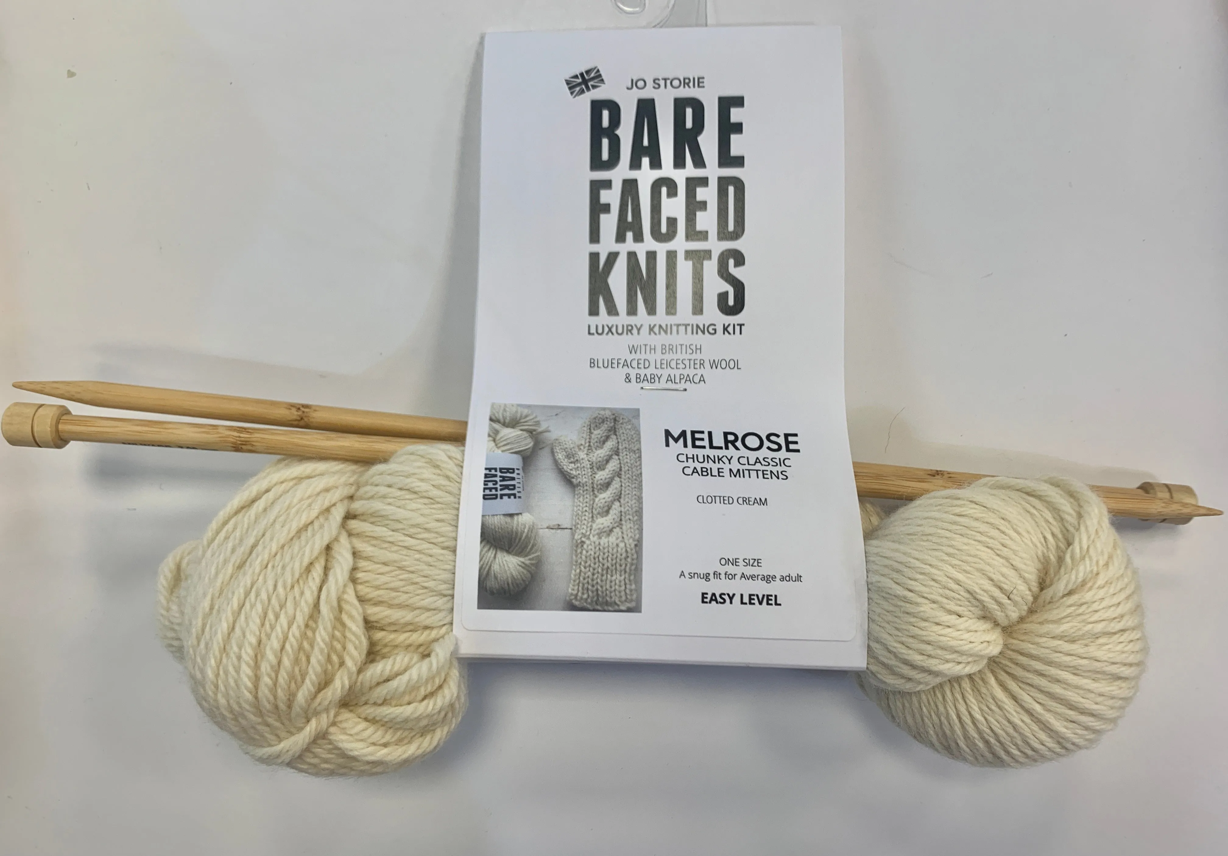 Melrose Mittens  - Mini  Knit Kit