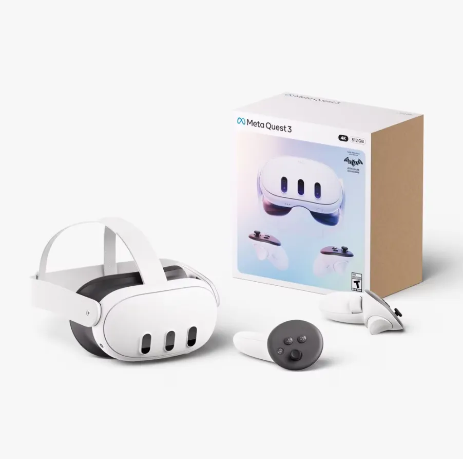 Meta Quest 3 Get Batman: Arkham Shadow and 3-Month Trial of Meta Quest  Headset - 512GB