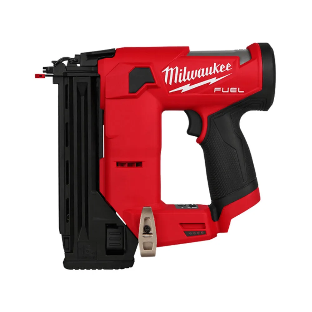 Milwaukee M12FCN18GS301C 12V 3.0Ah FUEL Cordless 18 Gauge Compact Brad Nailer Combo Kit