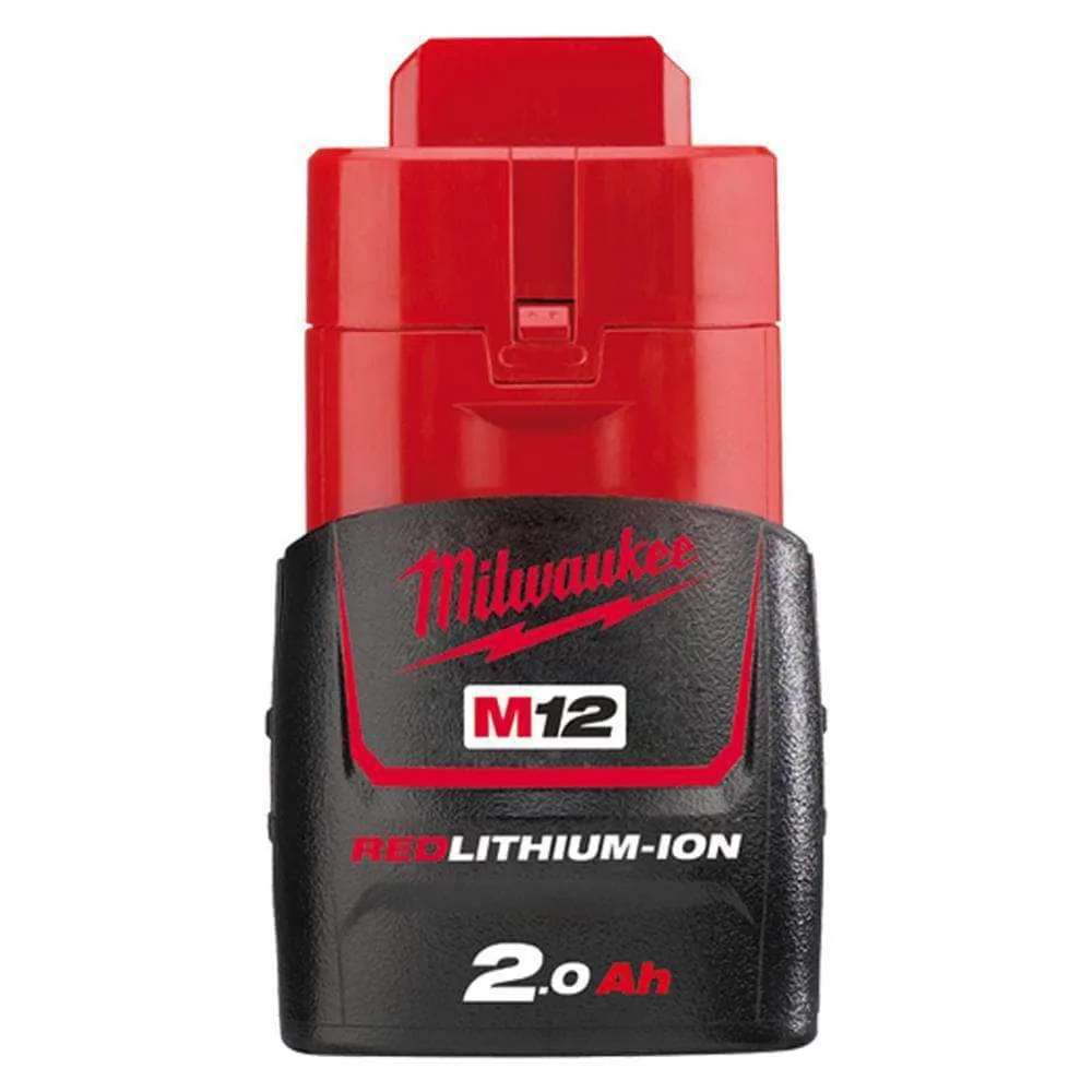 Milwaukee M12FID2202C 12V 2.0Ah 1/4" Hex FUEL Cordless Impact Driver Combo Kit