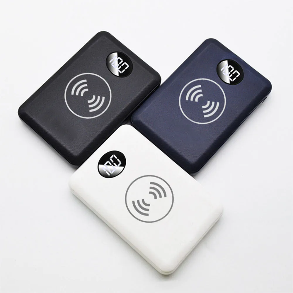 Mini 5000mAh Wireless Charging Power Bank