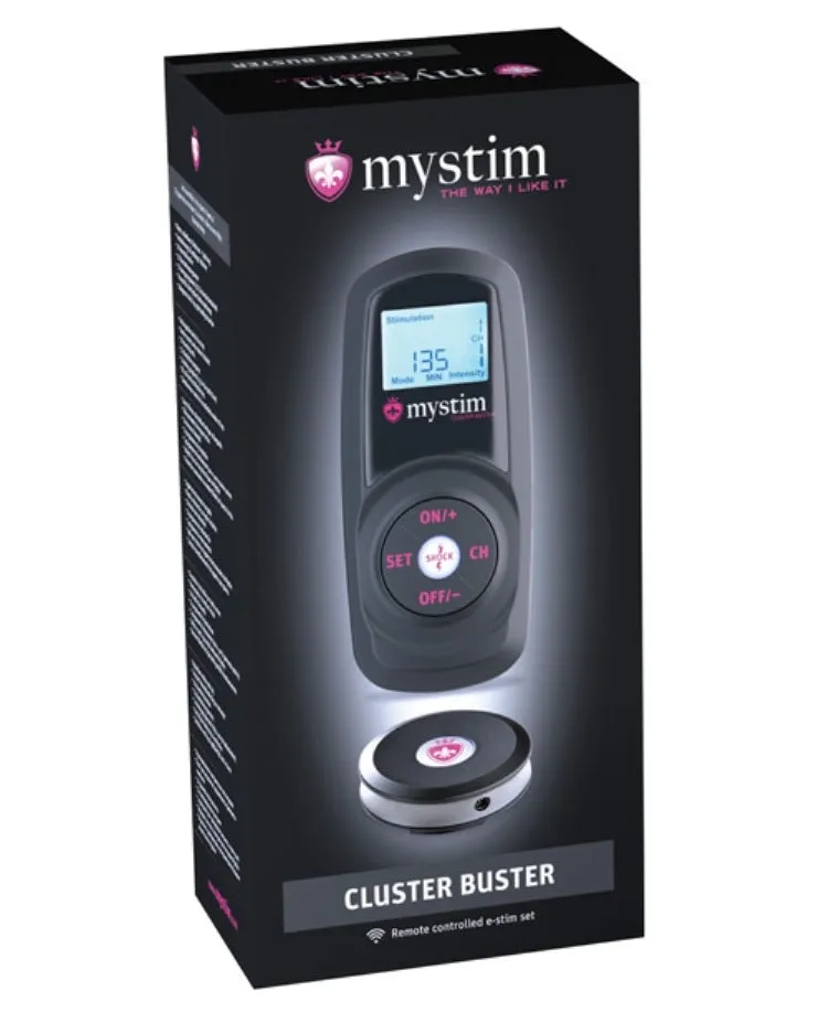 MYSTIM CLUSTER BUSTER WIRELESS ESTIM STARTER KIT
