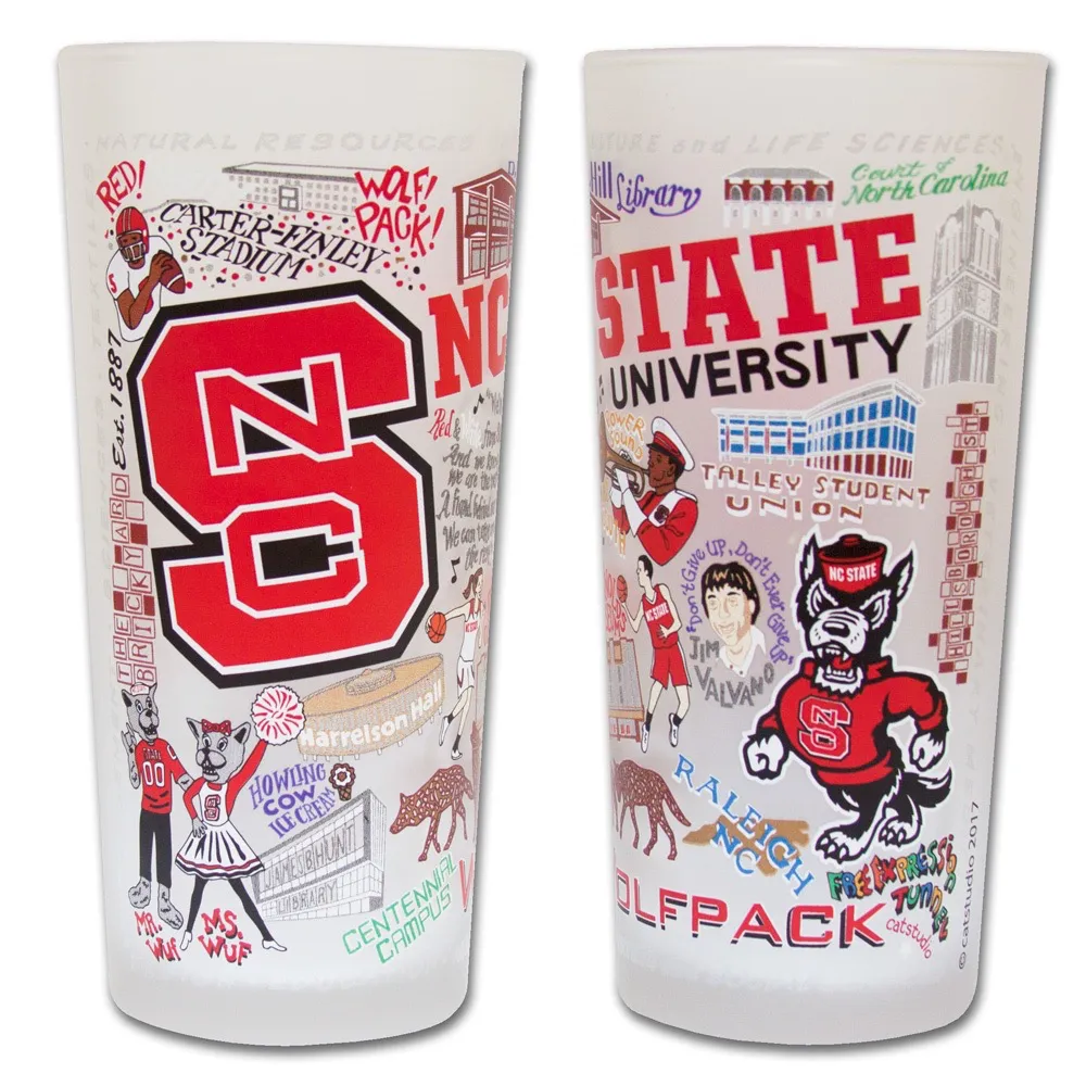 NORTH CAROLINA STATE UNIVERSITY GLASS BY CATSTUDIO