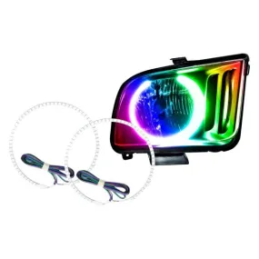 Oracle LED Headlight Halo Rings Ford Mustang S197 (2005-2009) Multicolored RGB