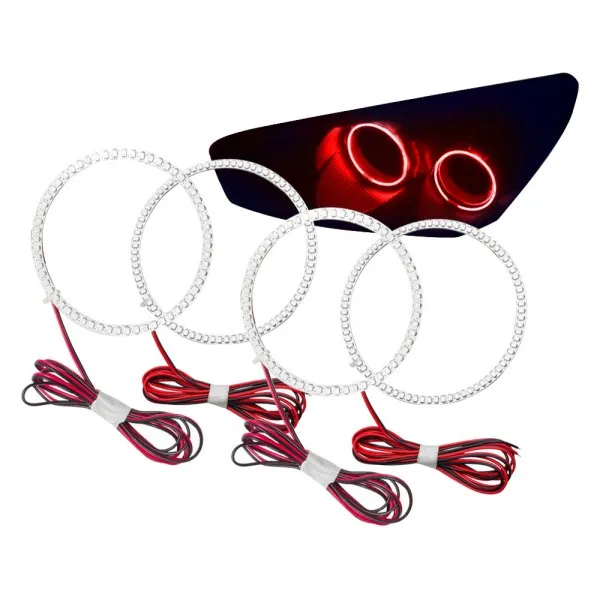 Oracle LED Headlight Halo Rings Hyundai Tiburon (2007-2008) Multicolored