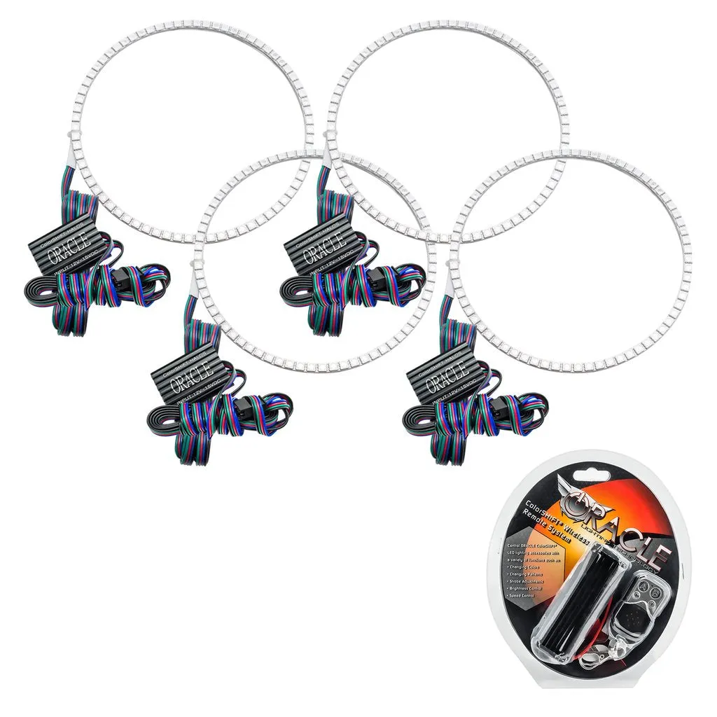 Oracle LED Headlight Halo Rings Hyundai Tiburon (2007-2008) Multicolored