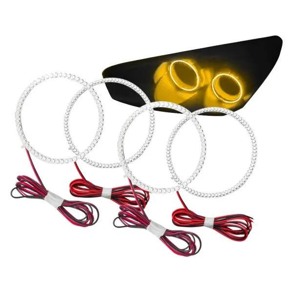 Oracle LED Headlight Halo Rings Hyundai Tiburon (2007-2008) Multicolored