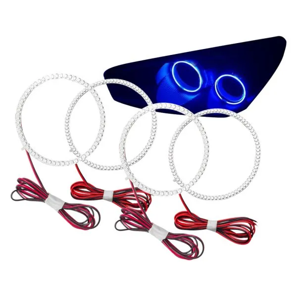 Oracle LED Headlight Halo Rings Hyundai Tiburon (2007-2008) Multicolored
