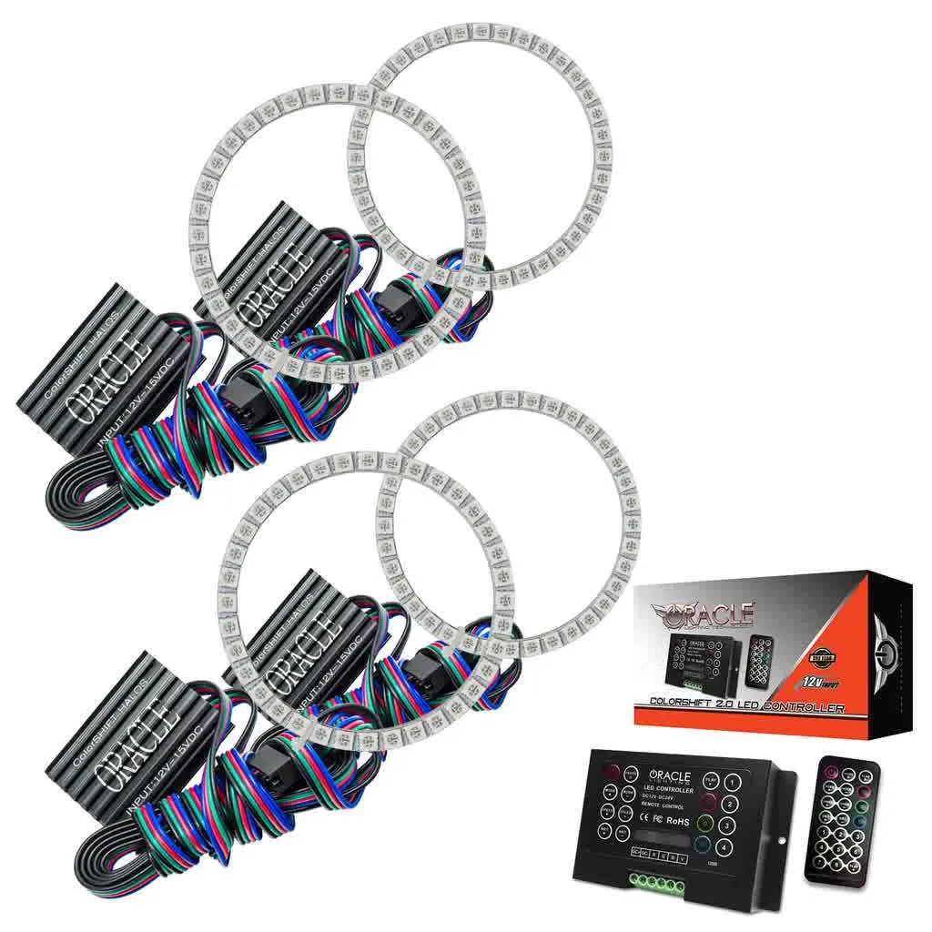 Oracle LED Headlight Halo Rings Maserati GranTurismo (2007-2014) Multicolored RGB