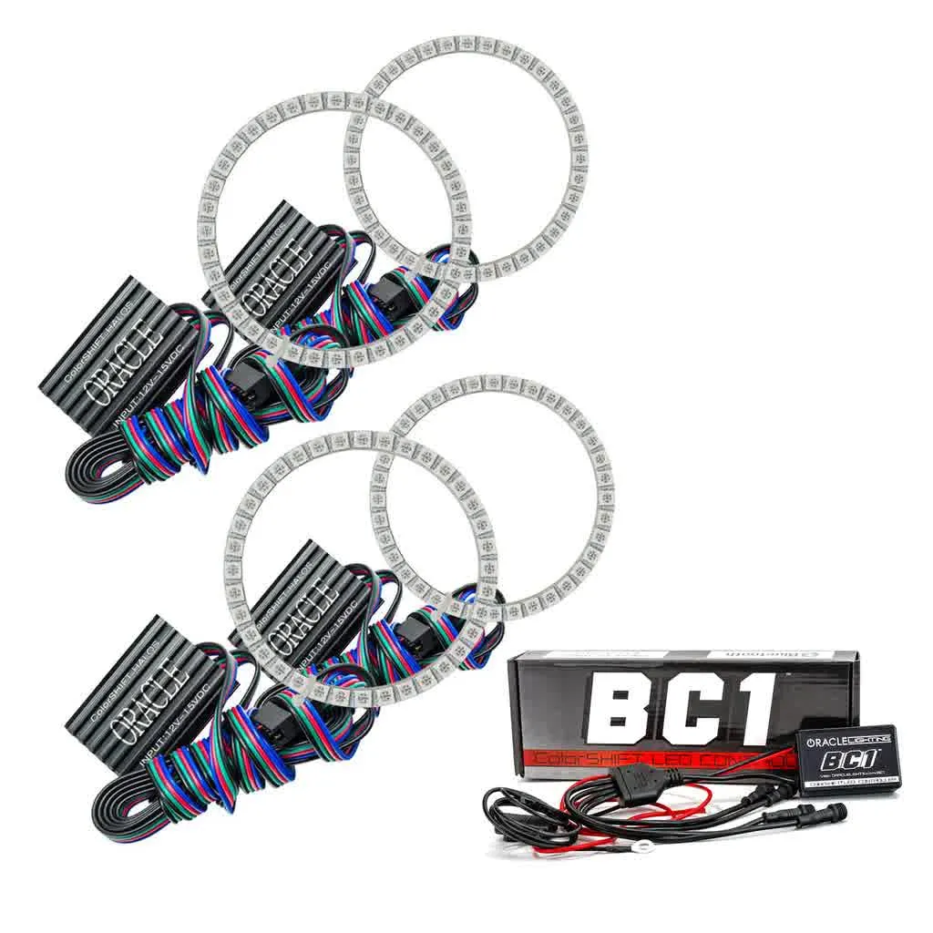 Oracle LED Headlight Halo Rings Maserati GranTurismo (2007-2014) Multicolored RGB