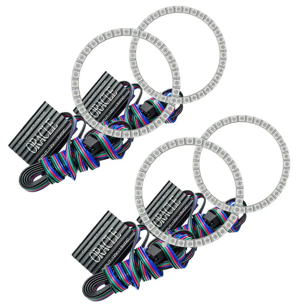 Oracle LED Headlight Halo Rings Maserati GranTurismo (2007-2014) Multicolored RGB