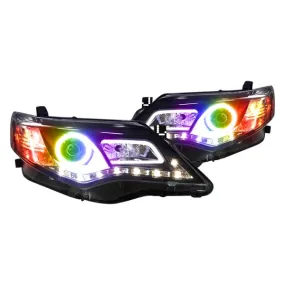 Oracle LED Headlight Halo Rings Toyota Camry (2012-2015) Multicolored RGB