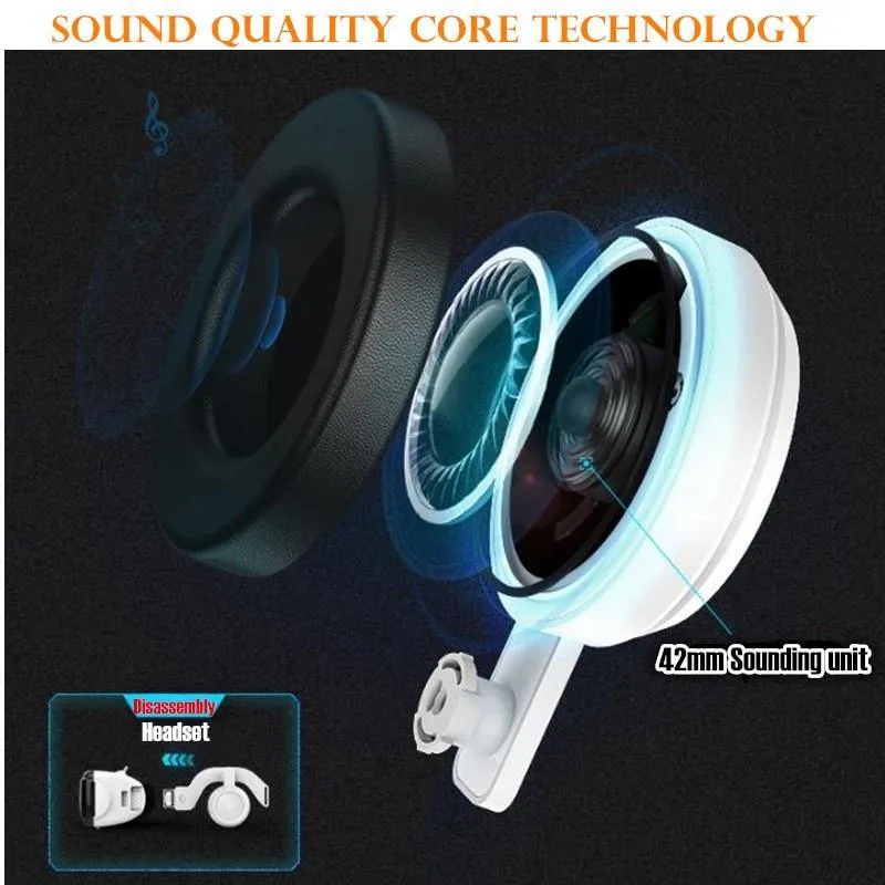 Original 3D Virtual Vr Box Reality Glasses Headset Video Games/Toys