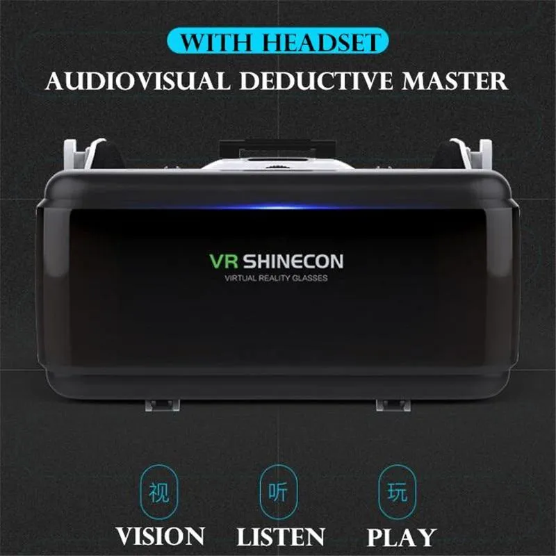 Original 3D Virtual Vr Box Reality Glasses Headset Video Games/Toys
