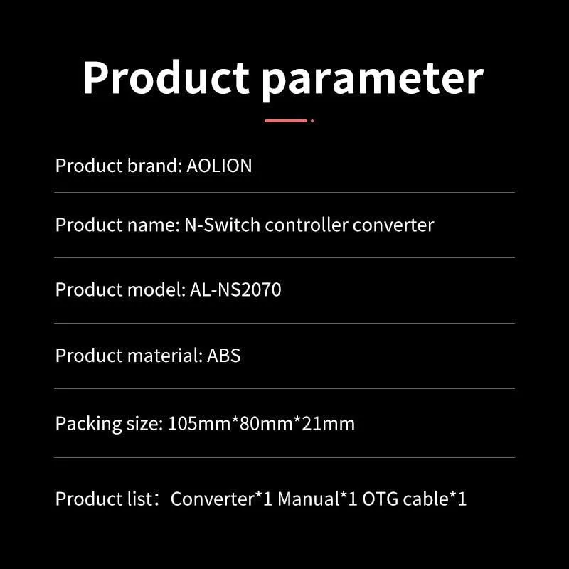 PC/Switch/Android Wireless Receiver For Bluetooth Game Controllers: Converter for Switch Pro, PS5, PS4 Controllers