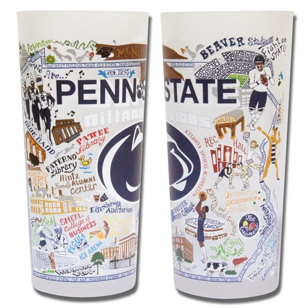 PENN STATE UNIVERSITY GLASS BY CATSTUDIO