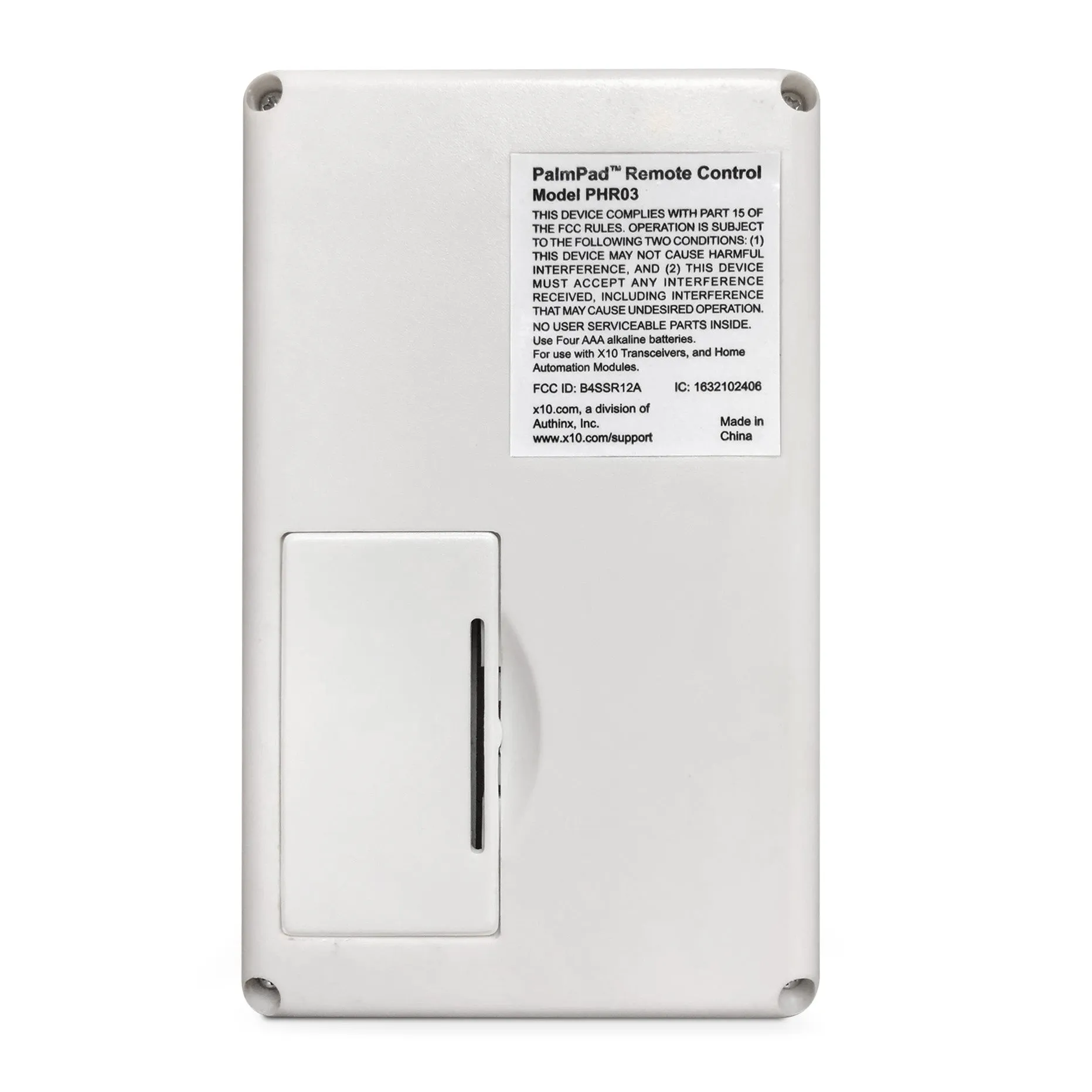 PHR03 Wireless RF PalmPad Remote Control