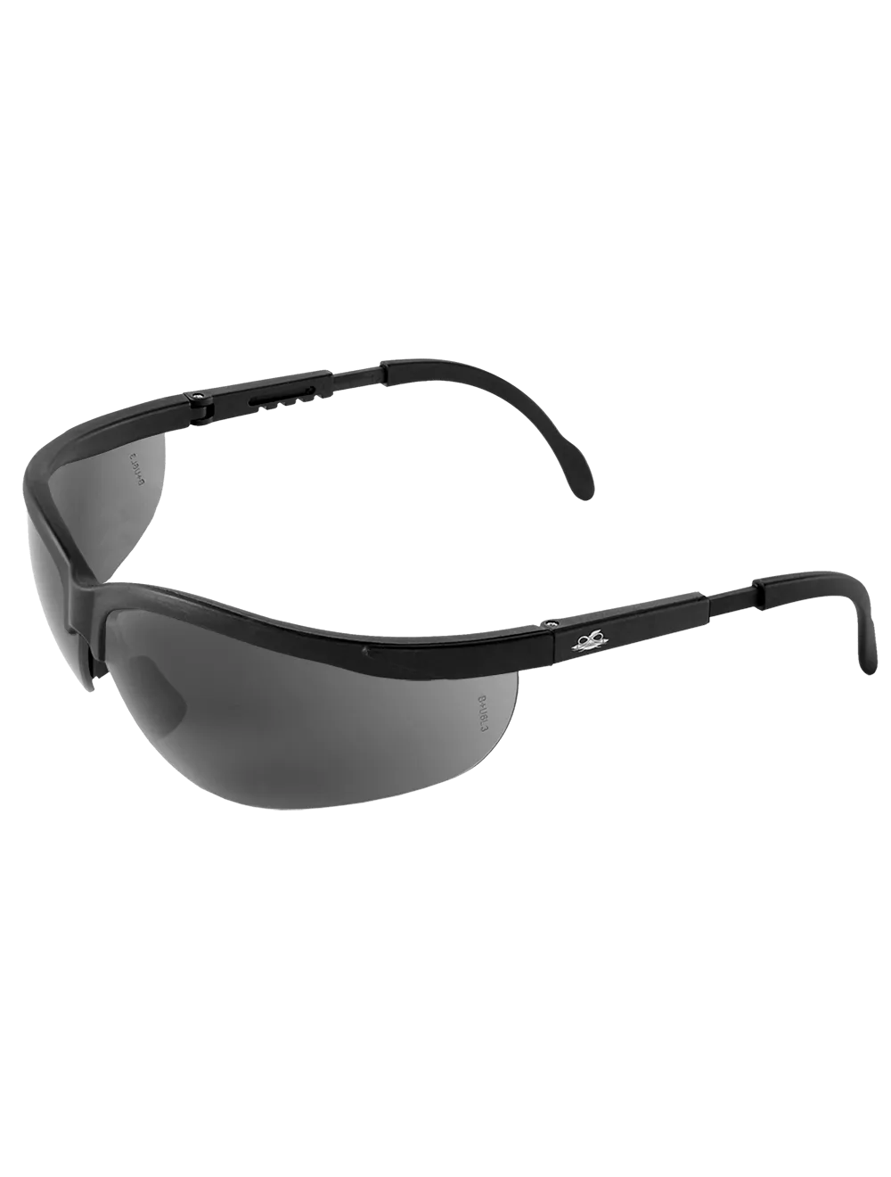 Picuda® Smoke Lens, Matte Black Frame Safety Glasses - BH463