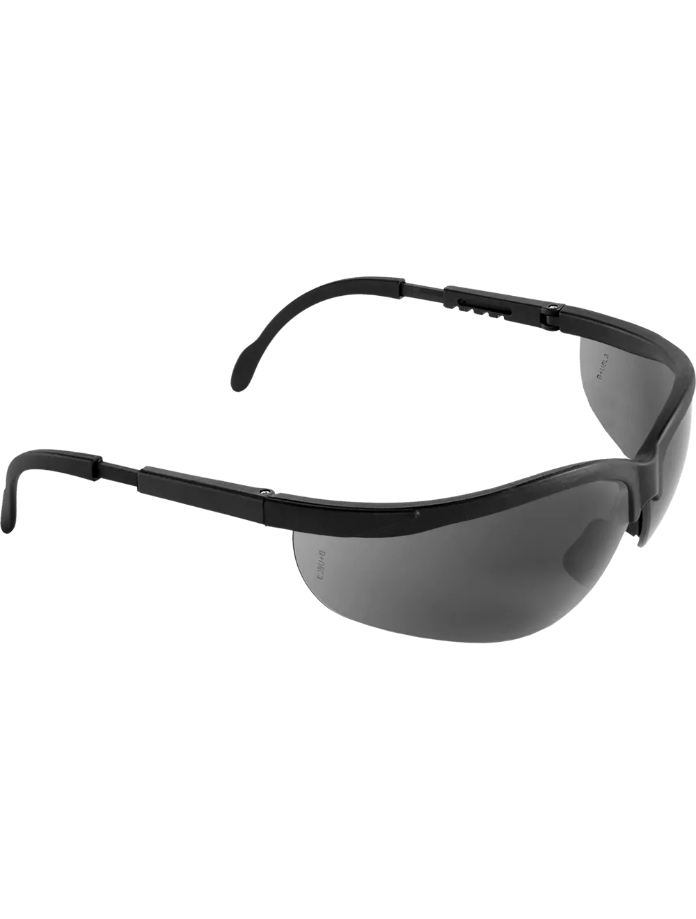 Picuda® Smoke Lens, Matte Black Frame Safety Glasses - BH463