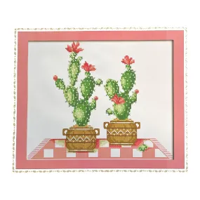 Poppy Crafts Cross-Stitch Kit 70 - Cactus Three*