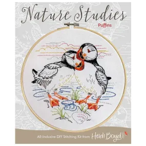Puffin Embroidery Kit Puffin Embroidery Kit