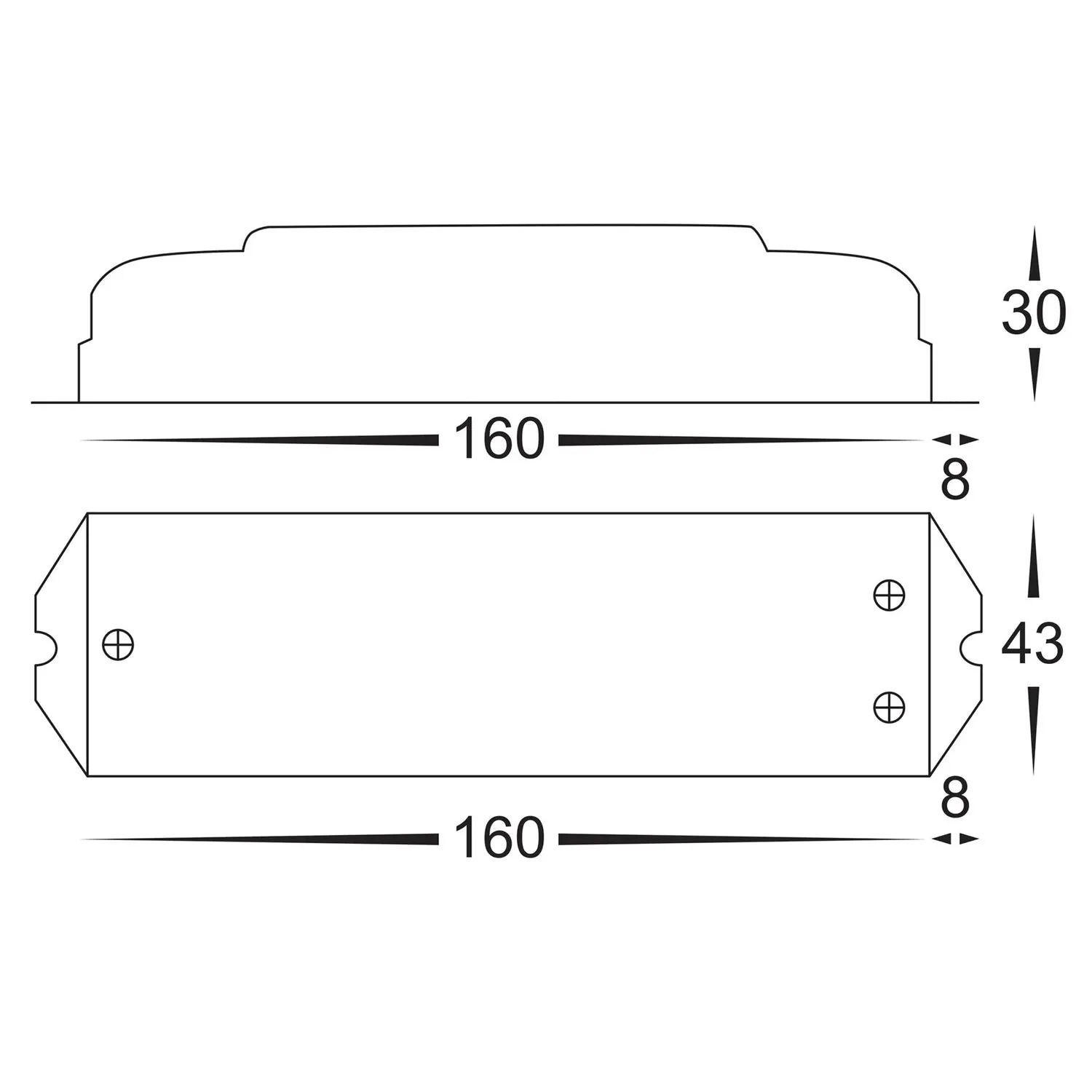 R4-5A 4 Channel RF Constant Current Receiver Havit Commercial - HCP-76243