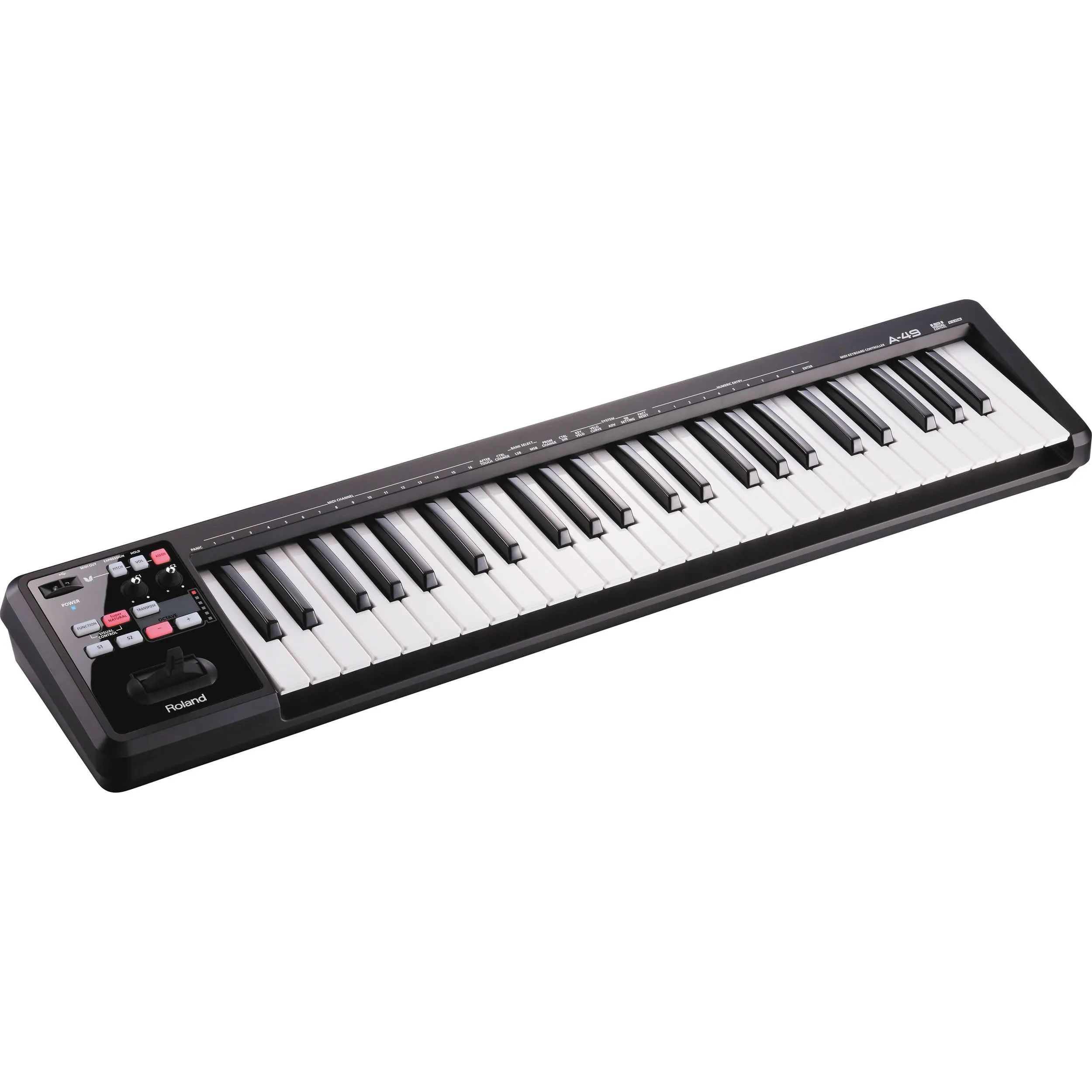 Roland A-49 49-key Keyboard Controller - Black