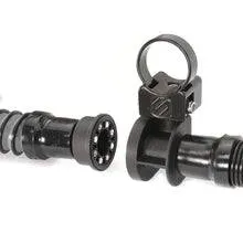 Rugged MAC-XC Magnetic Quick-Release for Helmet Air Pumper - Scosche BaseClamp for 1.8" tube