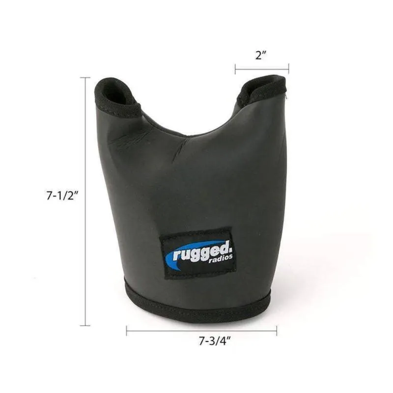 Rugged Radios Baja Boot Mobile Radio & Intercom Weather Guard Protection