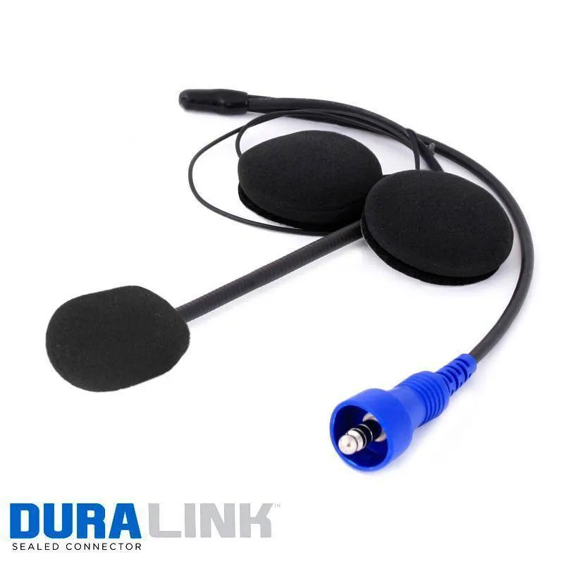 Rugged Radios Enduro Moto Kit - Helmet Kit and Short Cable