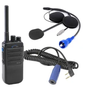 Rugged Radios Single Seat Kit with UHF Digital Radio & Helmet Kit