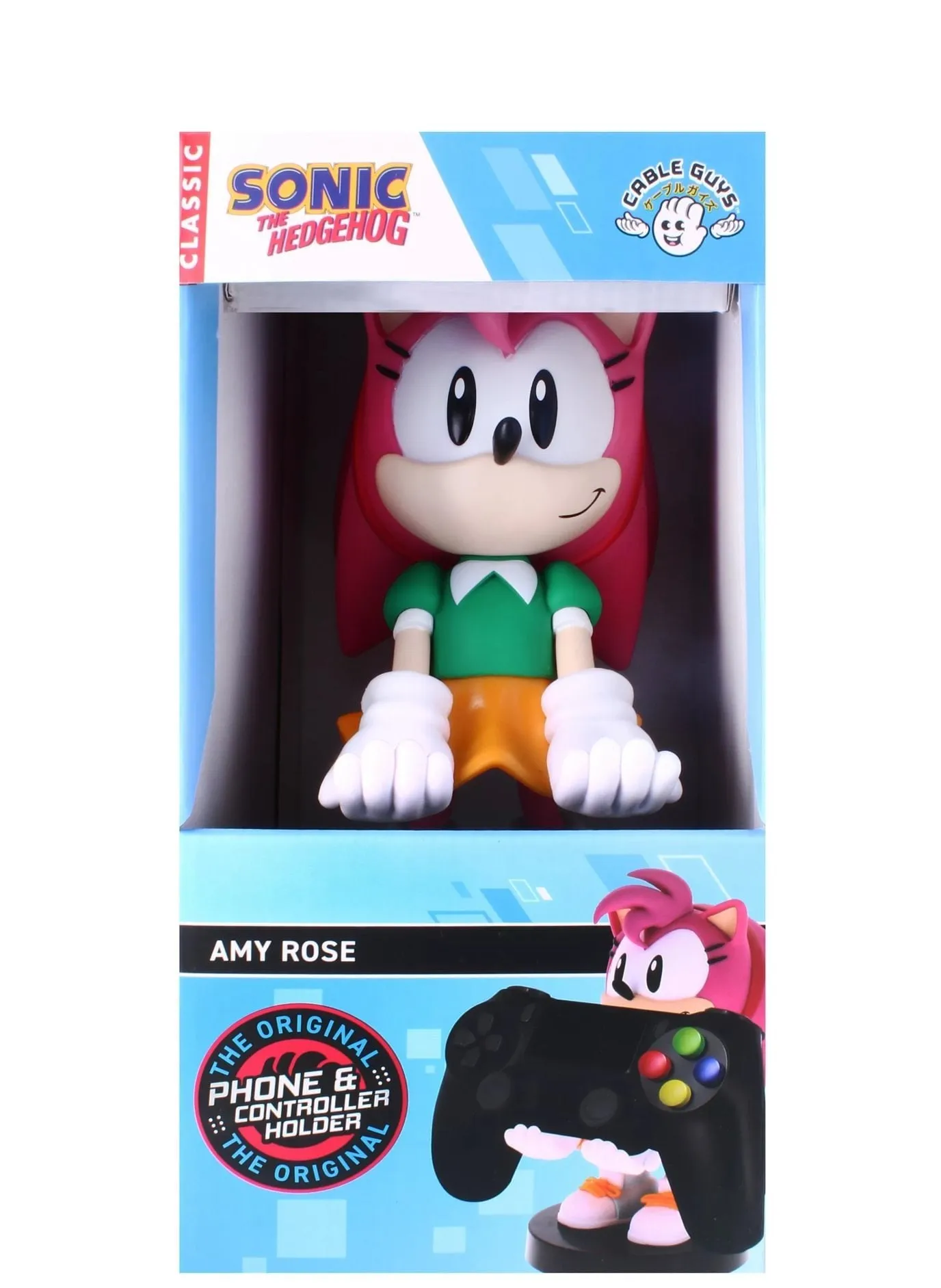 SEGA: Amy Rose Cable Guys Controller Holder and Phone Stand