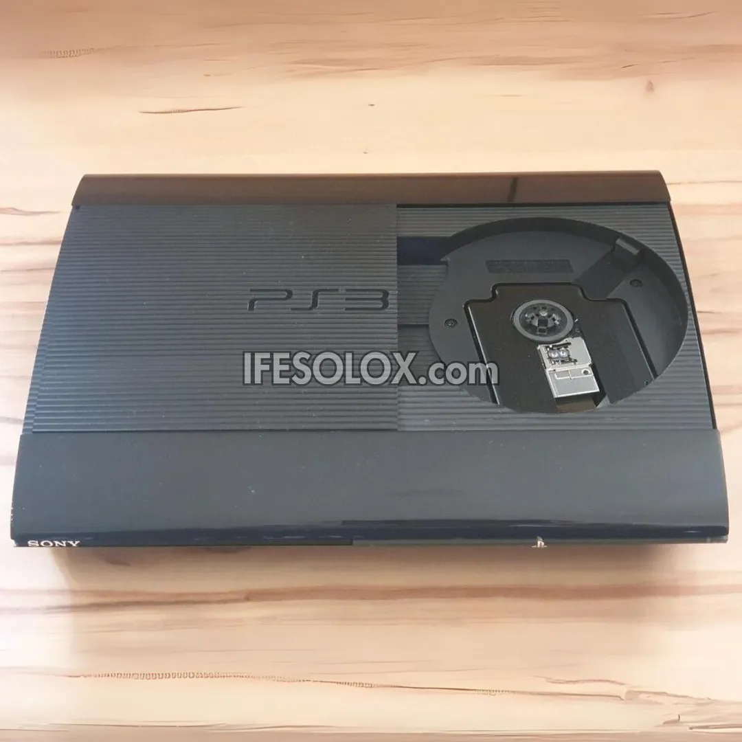 Sony Playstation 3 (PS3) Super Slim 500GB Game Console Complete Set with 2 DUALSHOCK Controllers and 30 Games - Foreign Used