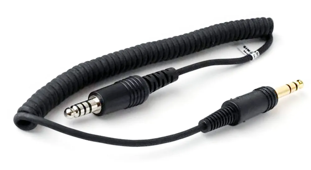 Stilo To NASCAR Helmet Cable (Male)