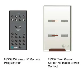 Strand Accent DMX 2 button preset