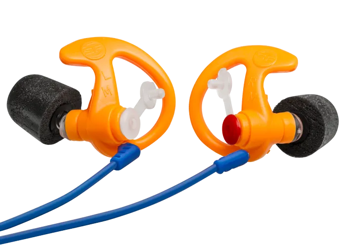 Surefire EP7 Sonic Defenders Ultra Filtered Foam-Tipped Earplugs - Orange - Medium