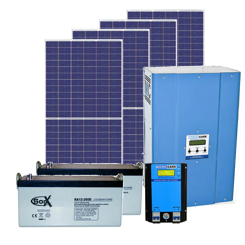 Sustainable 5kW Peak System with 12kWh Battery Reserve and 3.6kWp Solar Array Solar Power Kit
