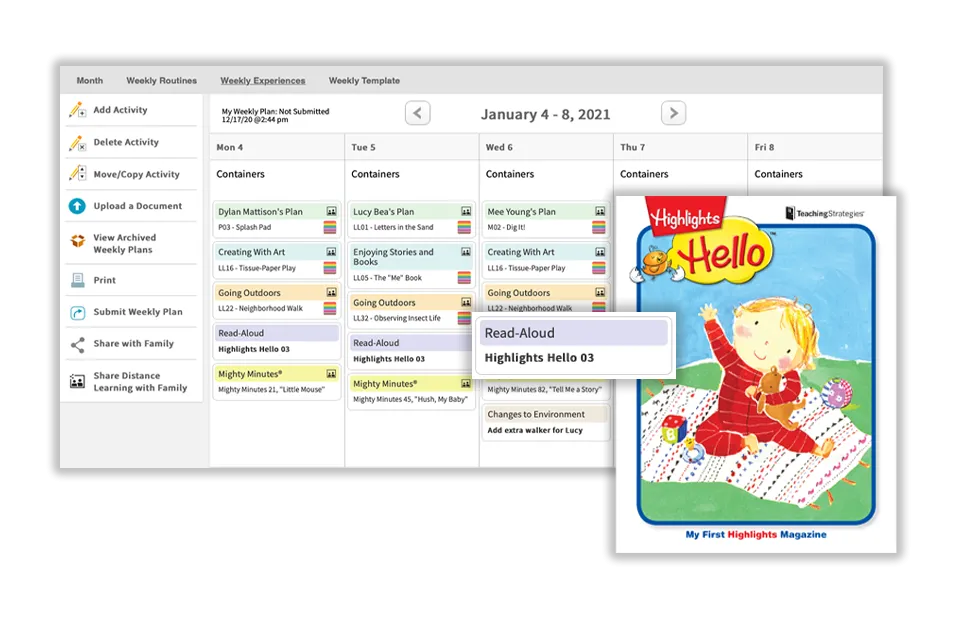 The Creative Curriculum® for Infants, Toddlers & Twos, Third Edition, With Daily Resources (Spanish)