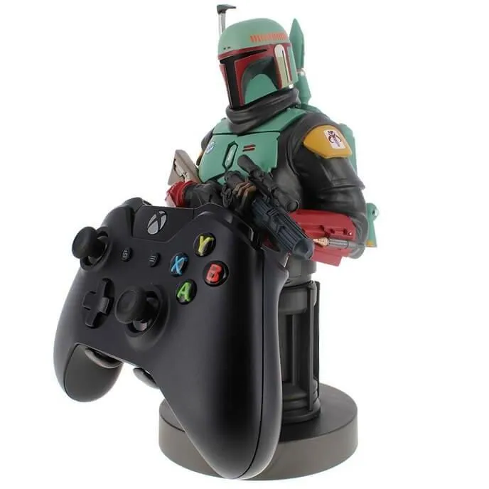 The Mandalorian: Boba Fett Mandalorian Cable Guys R.E.S.T Collectable Figure Device Holder