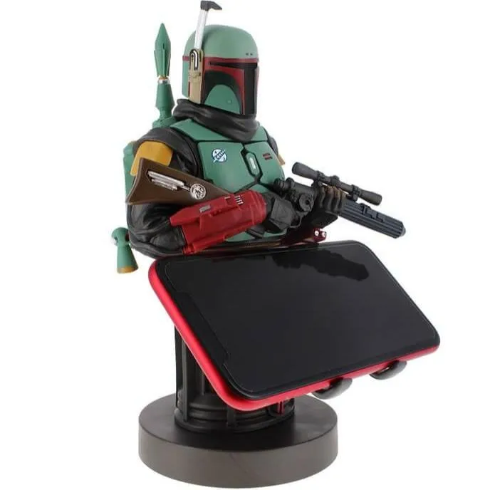 The Mandalorian: Boba Fett Mandalorian Cable Guys R.E.S.T Collectable Figure Device Holder