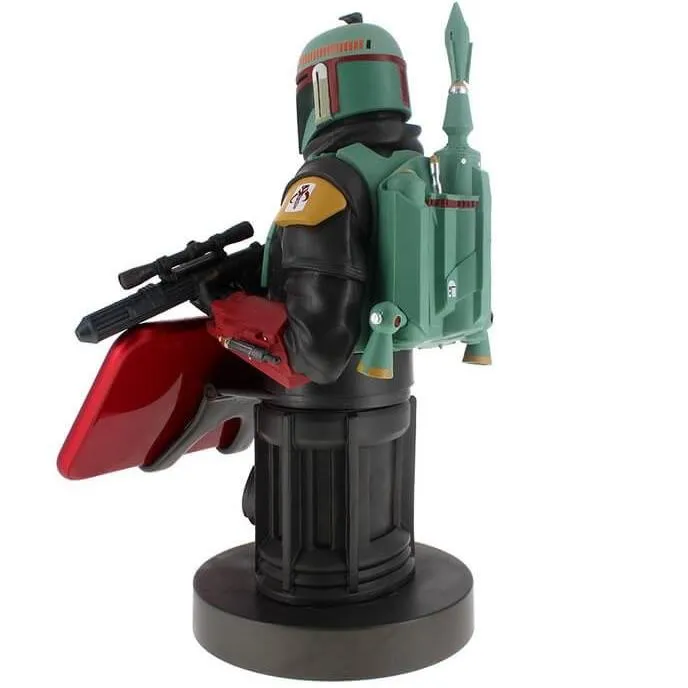 The Mandalorian: Boba Fett Mandalorian Cable Guys R.E.S.T Collectable Figure Device Holder