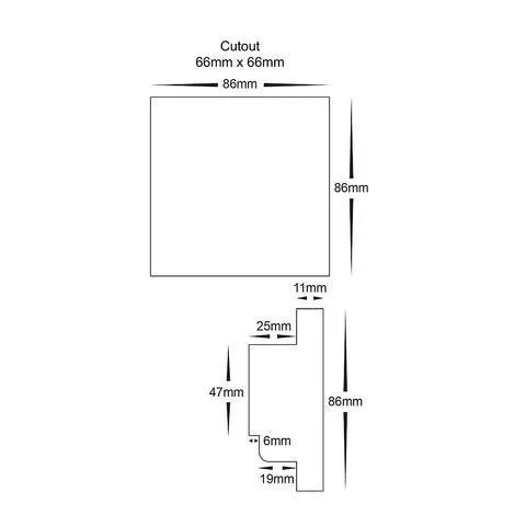 Touch Panel Controller Dimming Wireless Customisable Havit Lighting - HV9101-DX7