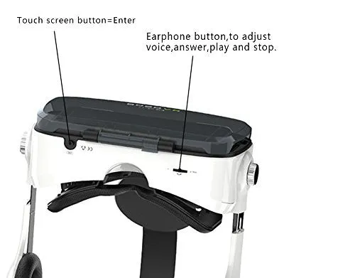 VIGICA Google Cardboard 3D VR Headset, BOBOVR Z4 Virtual Reality Glasses for 4.7~6.2" Inch Smartphones for 3D...