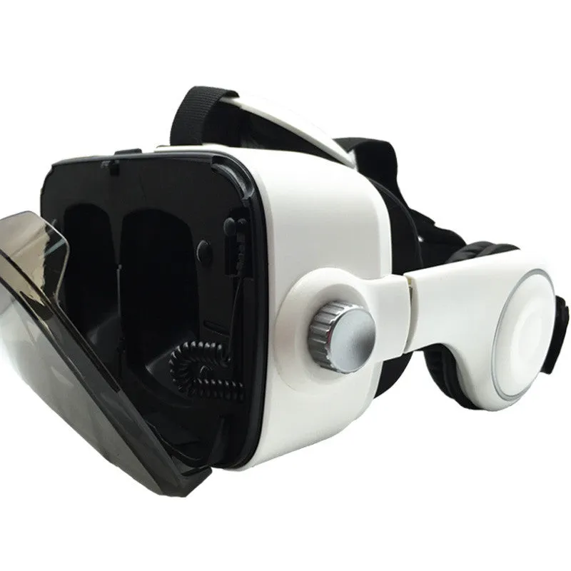 Virtual Reality Glasses Headphone for Android w/ Bluetooth Remote